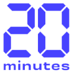 20 Minutes Logo