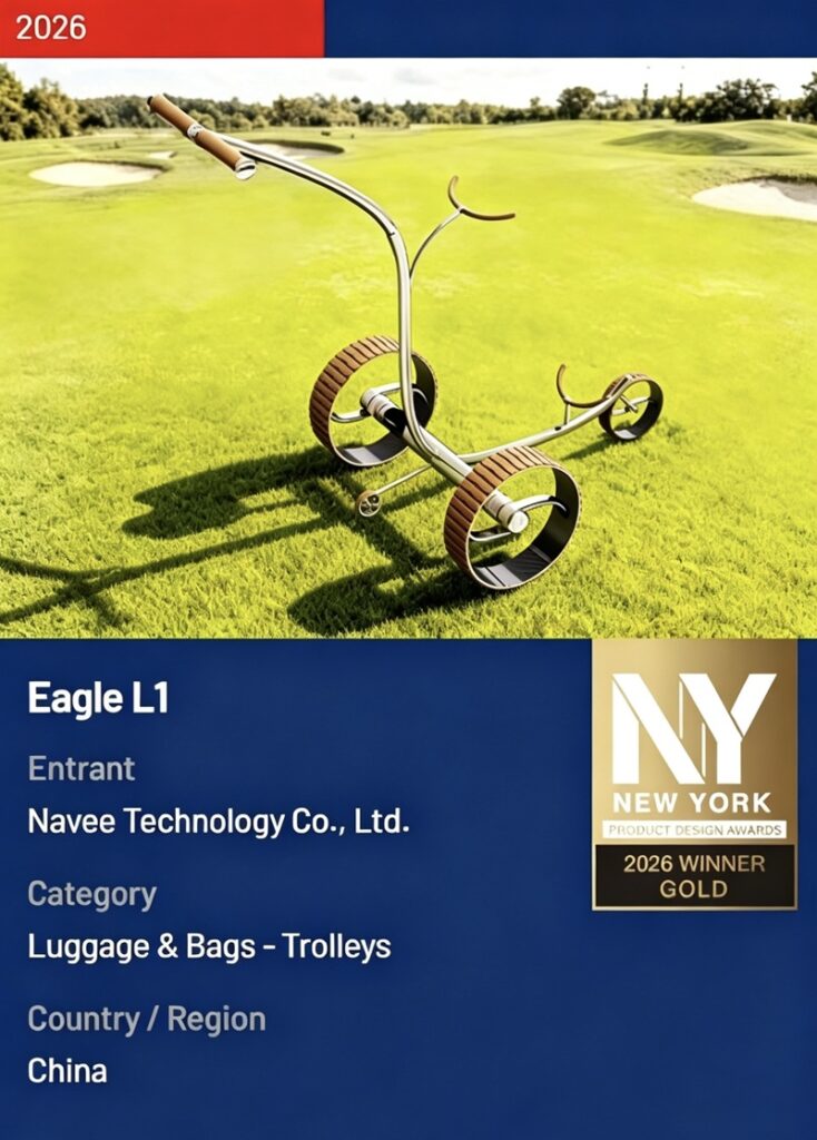 NAVEE Eagle L1, 2026 NY Product Design Awards Gold Winner